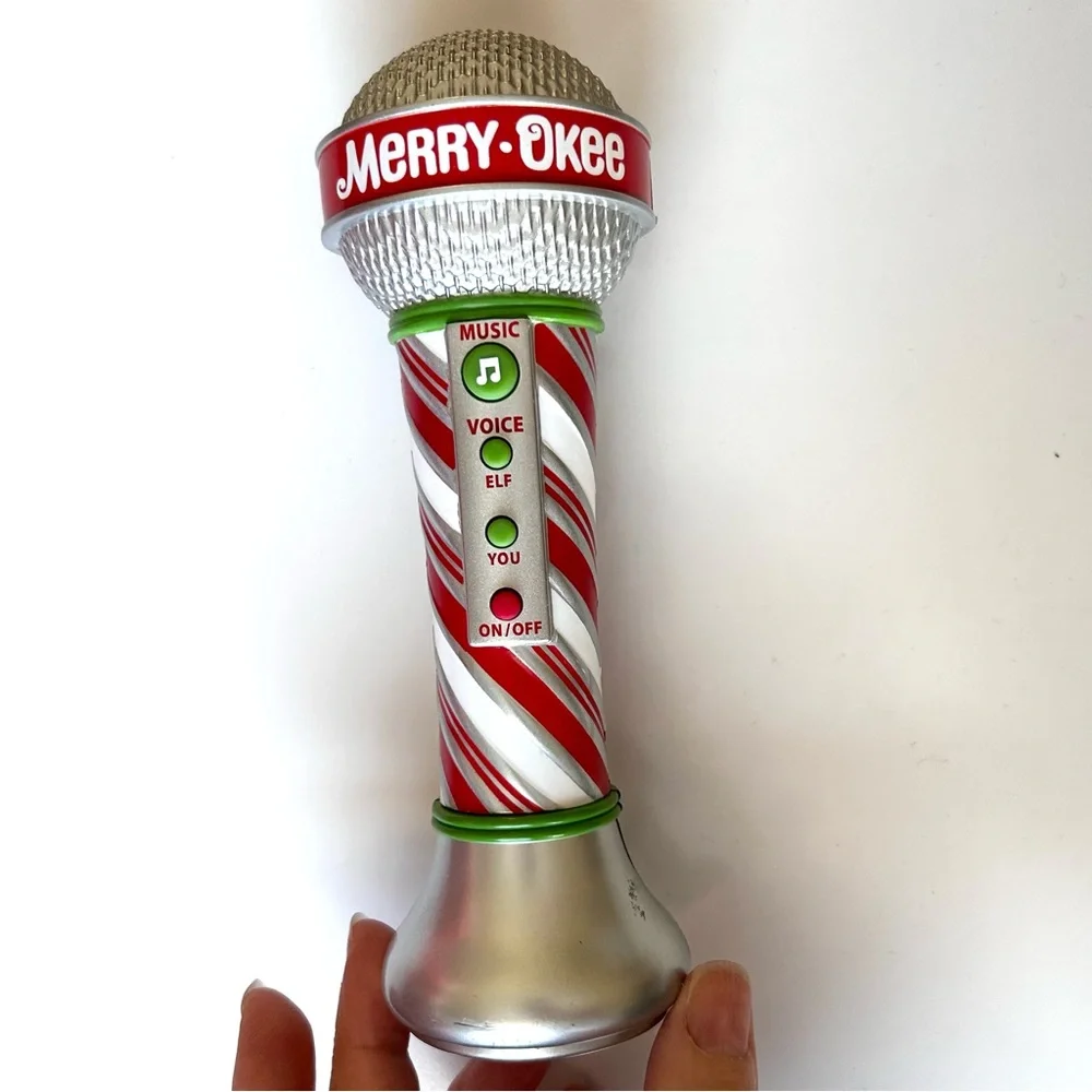 Hallmark Merry-Okee Christmas Interactive Microphone